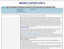 Tablet Screenshot of medicainnovatica.org
